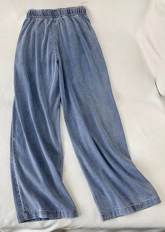 Signature Drawstring Denim Trouser