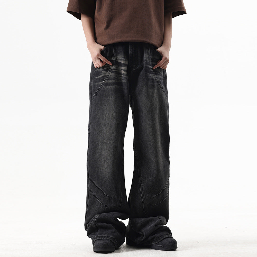 Denim Loose Trousers