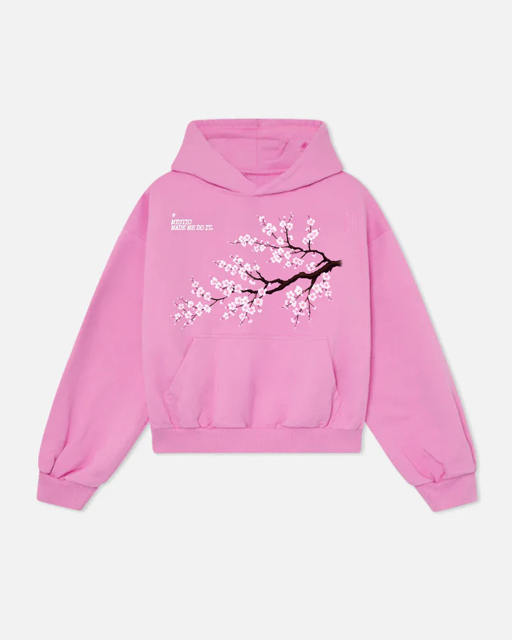 Fallen Sakura Hoodie - Pink