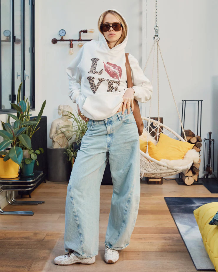 Winter Love Hoodie - White