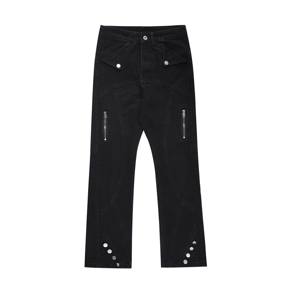 Personality Denim Trousers